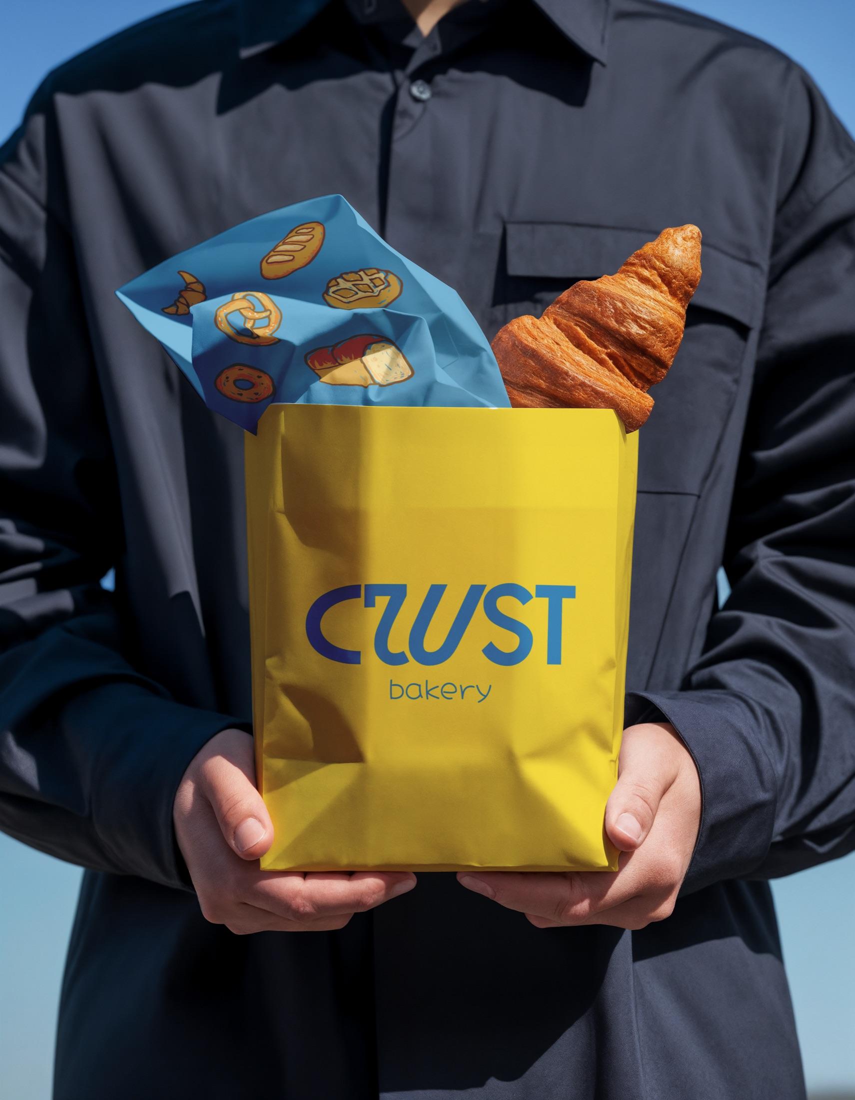 CRUST BAKERY — написание CRUST