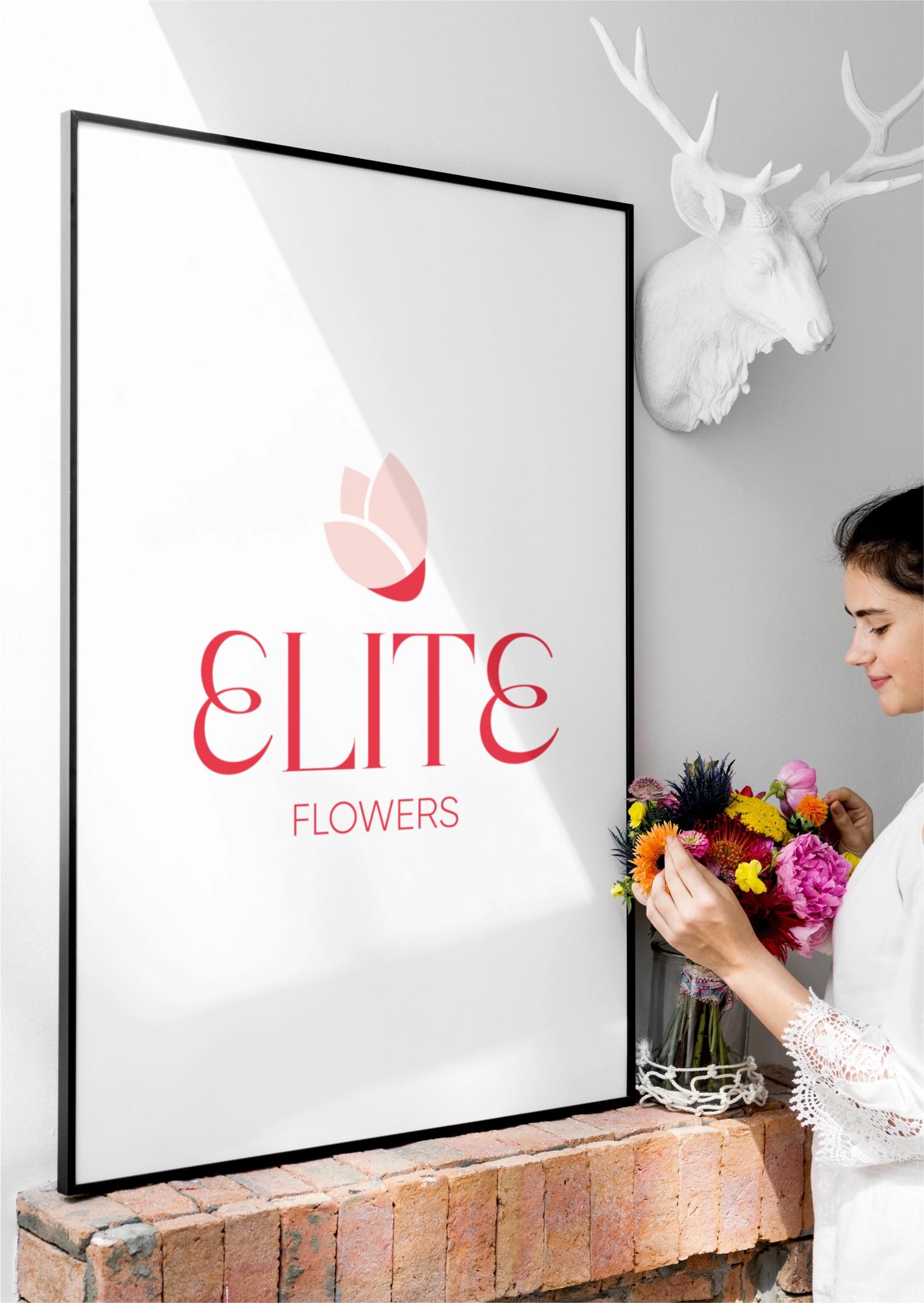 ELITE FLOWERS — визуальная композиция