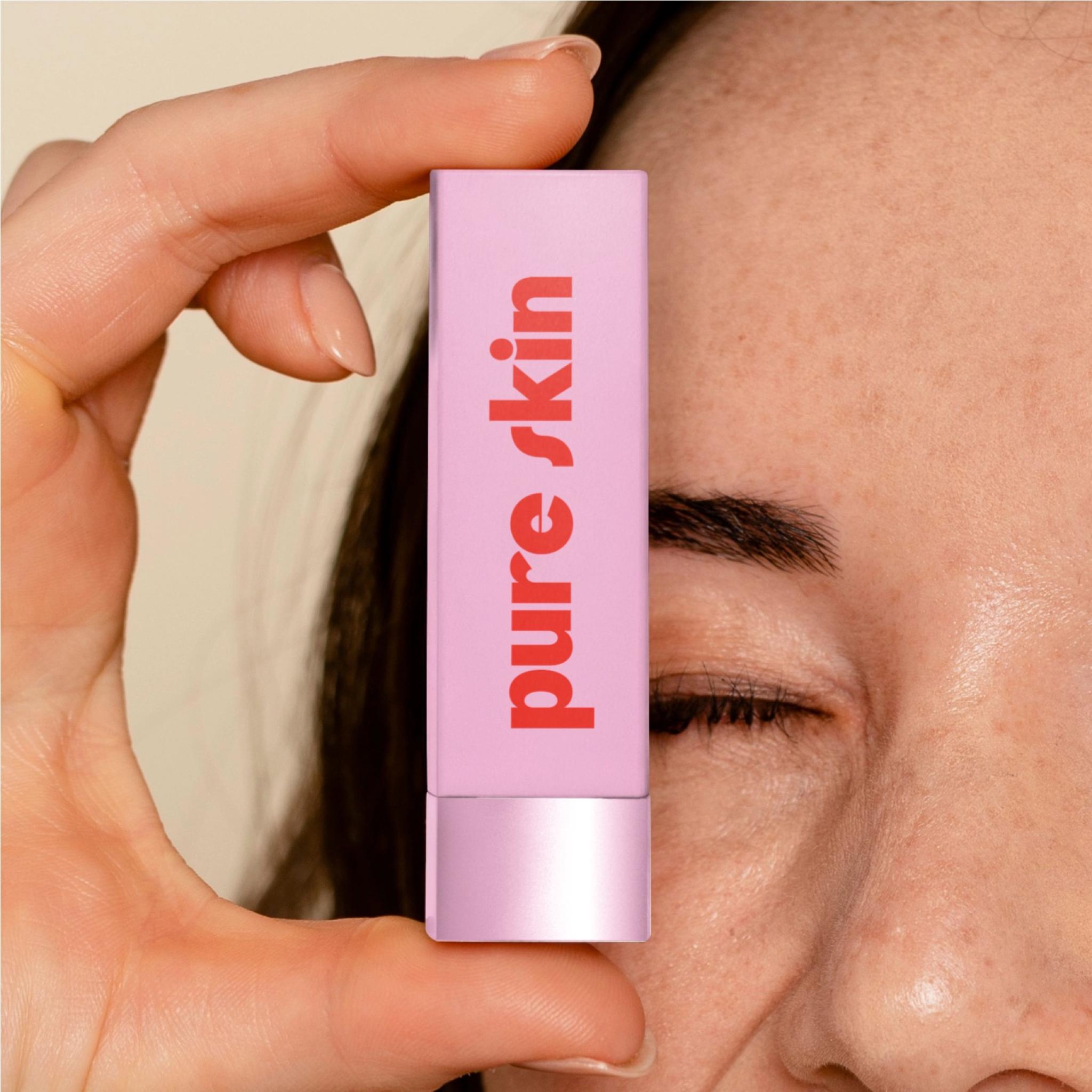 PURE SKIN — розовая упаковка