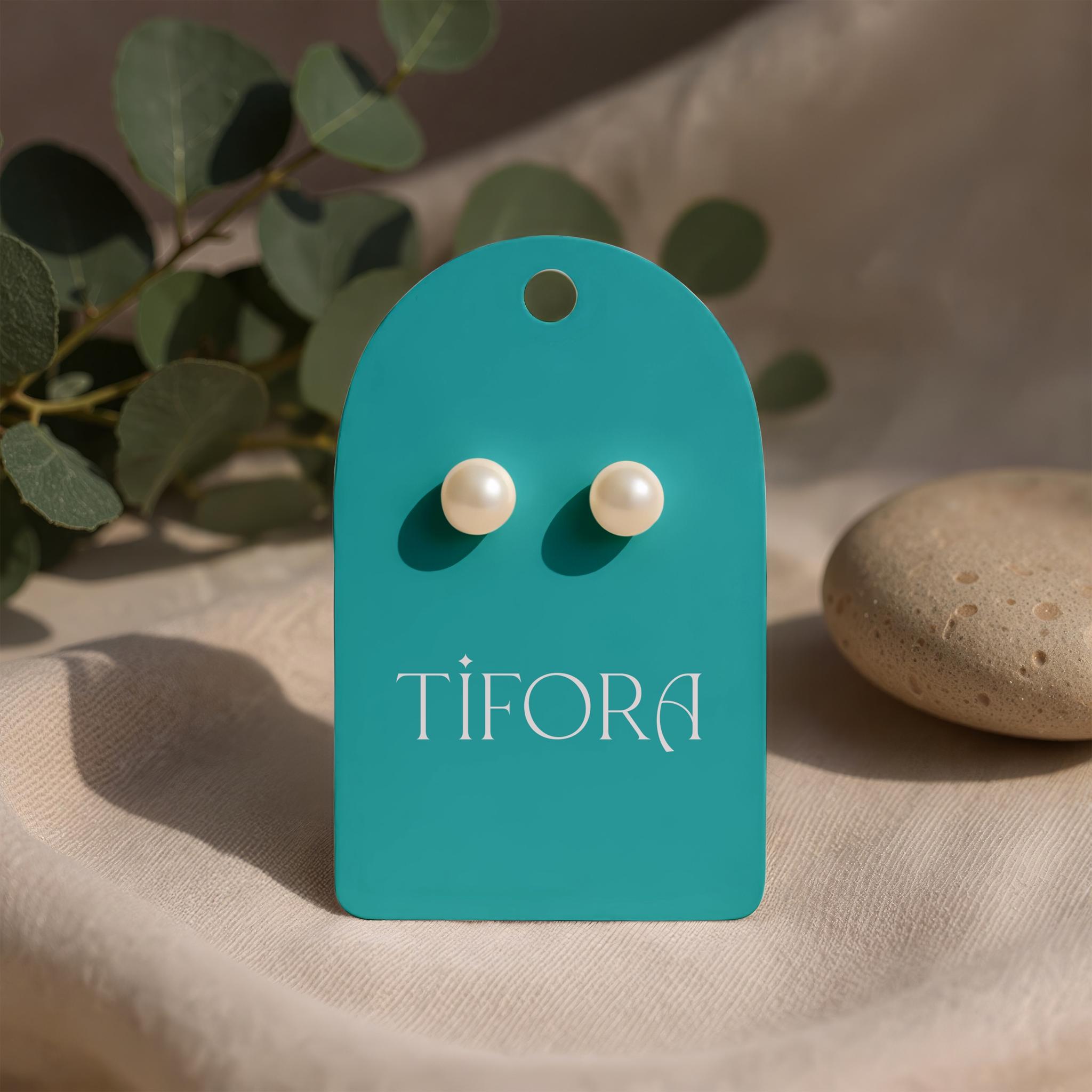 TIFORA — типографический wordmark